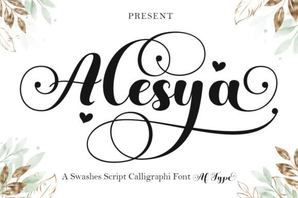 Alesya: A Refined Script Font for Editorial Elegance