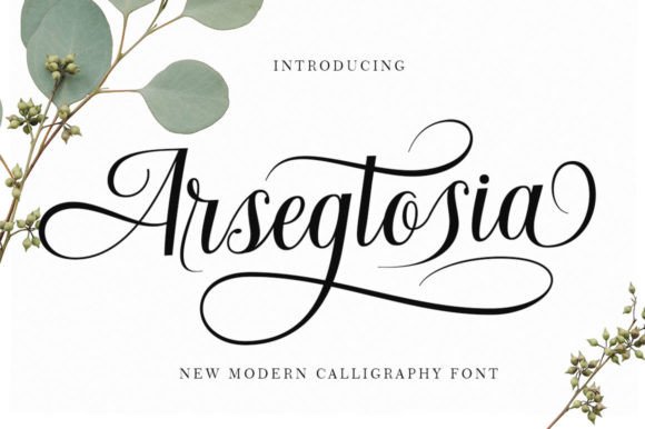 Arsegtosia: A Modern Script Font That Elevates Digital Branding