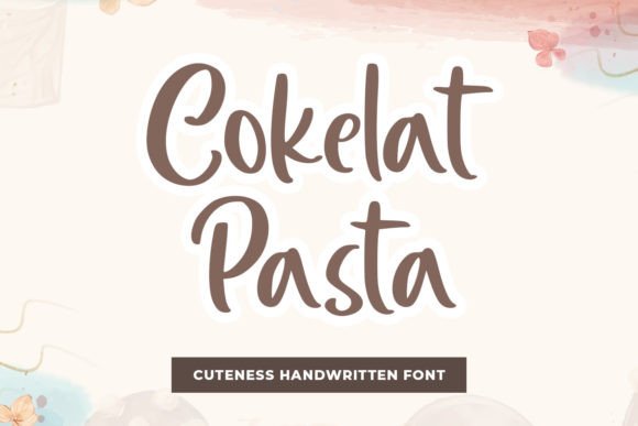 Cokelat Pasta: A Handwritten Font with Editorial Warmth