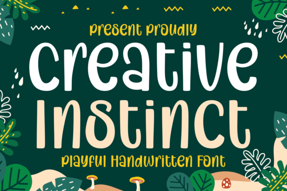 Creative Instinct: A Playful Handwritten Font That Feels Human