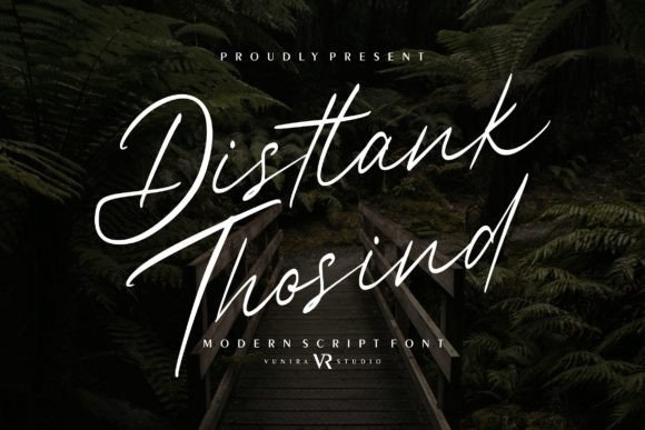 Distlank Thosind: A Handwritten Font That Feels Like Home