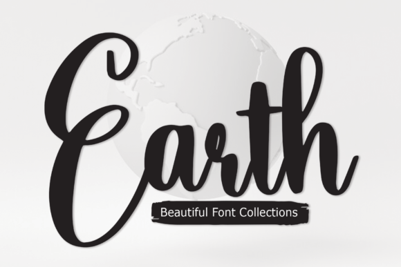Earth: A Handwritten Script Font That Feels Like Home