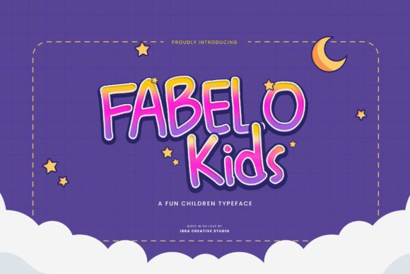Fabelo Kids: A Playful Script Font for Editorial Joy