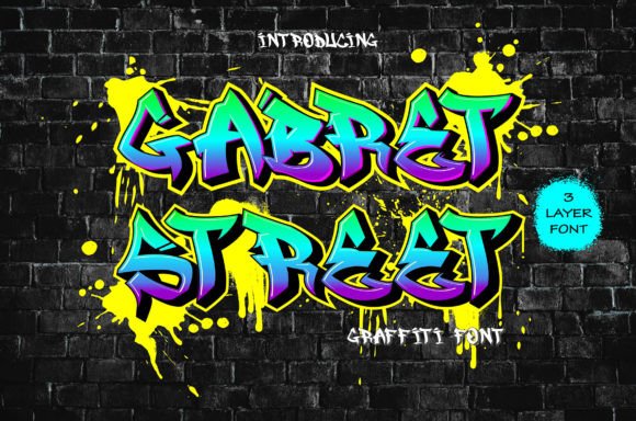 Gabret Street: A Bold Urban Font for Digital Branding