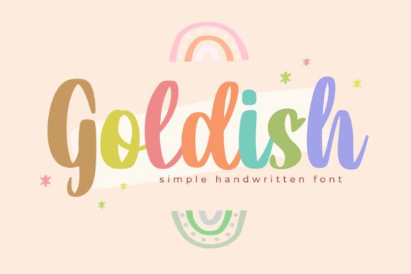 Goldish: A Playful Script Font That Actually Works in Real Branding