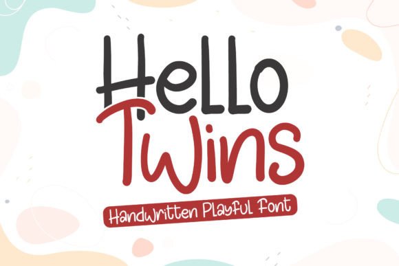 Hello Twins: A Playful Handwritten Font That Feels Like a Real Design Partner
