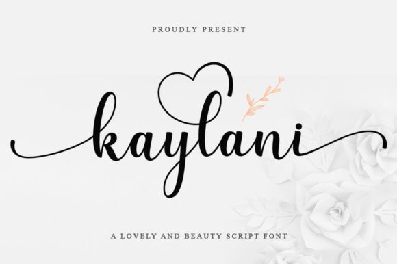 Kaylani: A Delicate Handwritten Font for Timeless Craft Projects