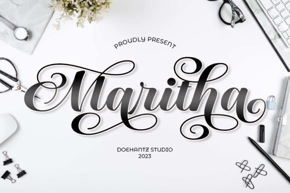 Maritha: A Confident Handwritten Font for Scroll-Stopping Marketing