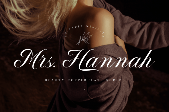 Mrs Hannah: A Luxurious Script Font for Brand Consistency