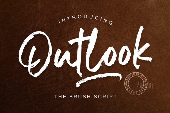 Outlook: A Natural Script Font for Digital Branding