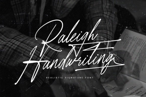 Raleigh Handwriting: A Realistic Script Font That Cuts Through the Feed