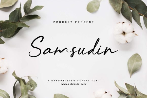Samsudin: A Handwritten Script Font That Feels Human in Every Campaign