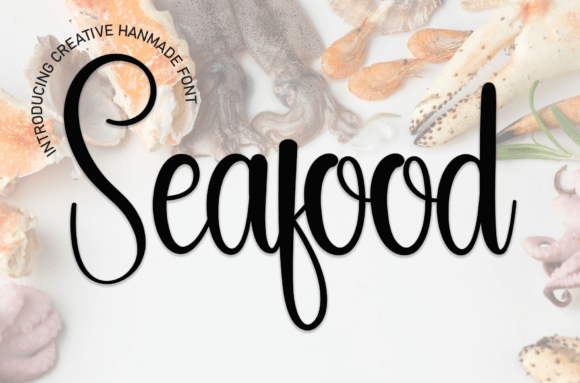 Seafood Font: A Friendly Handwritten Typeface for Digital Brands