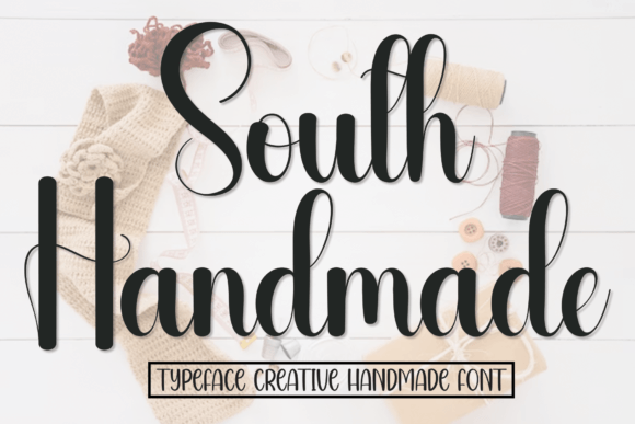 South Handmade: A Warm, Readable Script Font for Editorial Moments