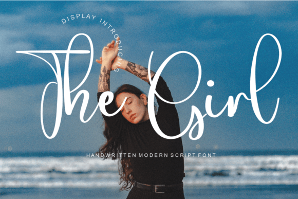 The Girl: A Handwritten Font That Elevates Digital Branding