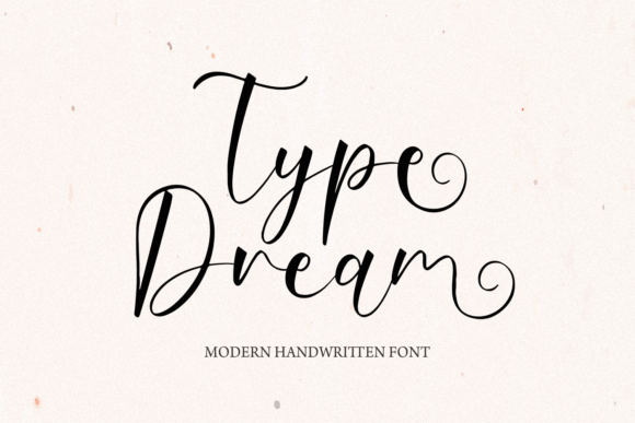 Type Dream: A Handwritten Script Font That Elevates Real Business Branding