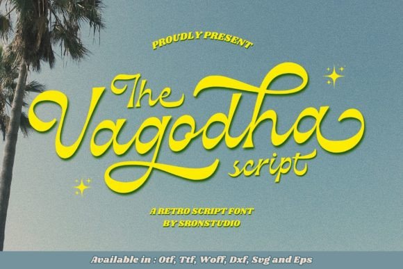 Vagodha: A Retro Script Font That Elevates Digital Branding